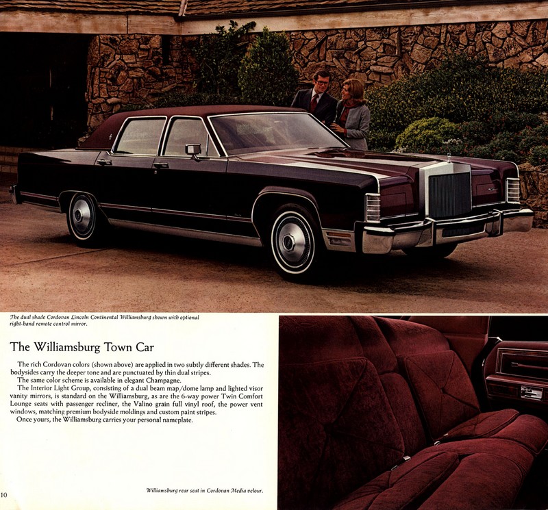 1978 Lincoln Continental Brochure Page 14